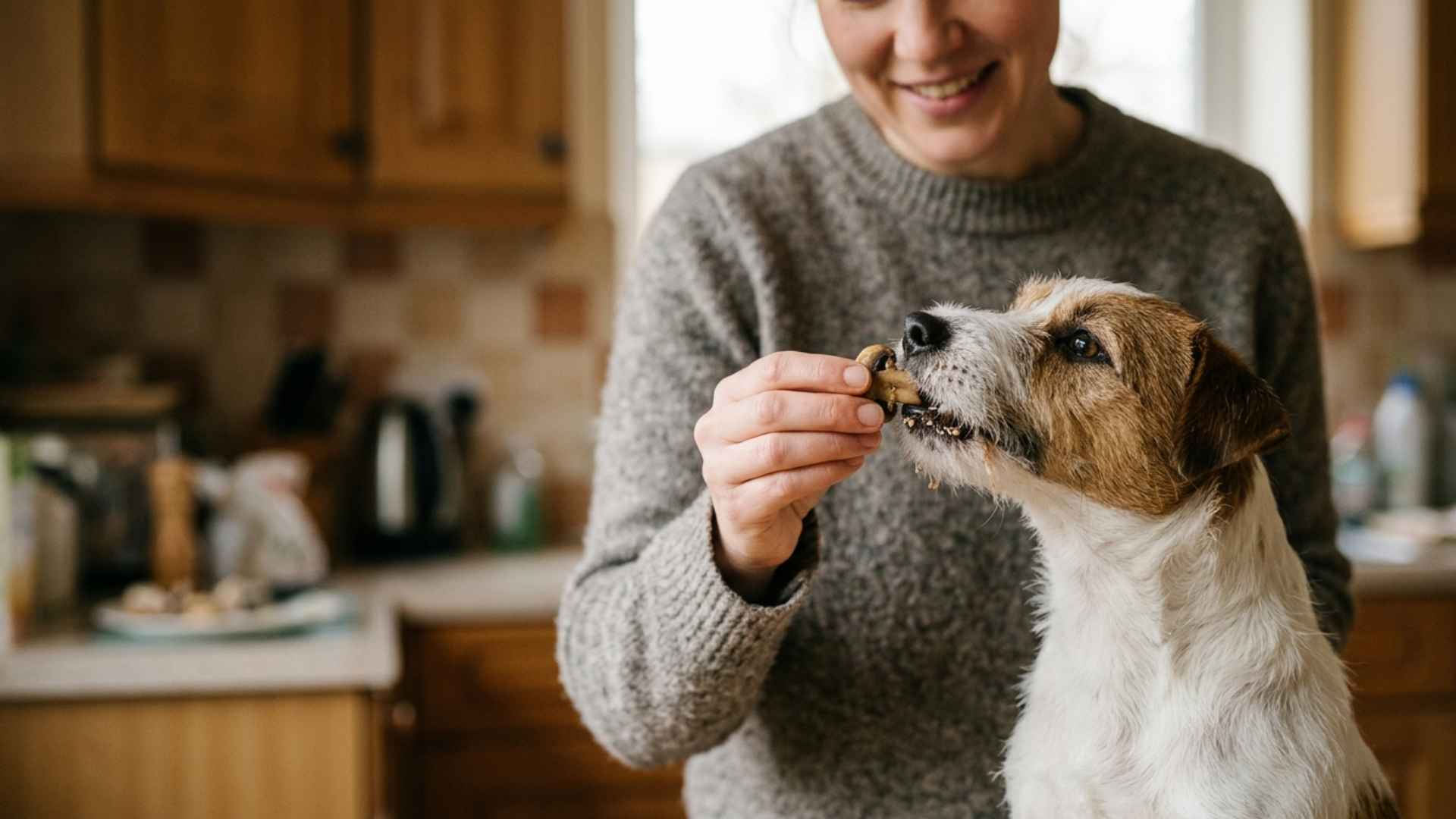 champiñones para perros